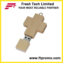 Cross Bammboo&Wood Style USB Flash Drive (D807)